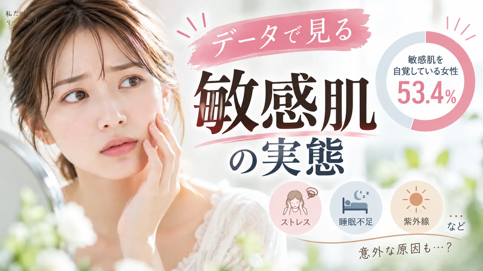 データで見る「敏感肌」の実態